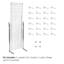 6ft Single Sided Gridwall Display Kit