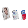 Multipurpose Leaflet Holder in A4, A5 and 1/3 A4 (third A4)