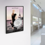 An LED poster light box is ideal for use in high-end retail
