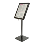 LED display stand for use with 4 x A4 Sheets