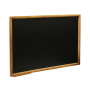 Large magnetic chalkboard for landscape and portrait wall hanging