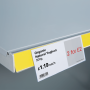 Top Fitting Shelf Talker for retail, also known as a shelf label holder