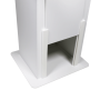 1m tall large suggestion box in 5mm white Foamex