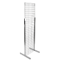 Heavy duty gridwall T legs to suit grid mesh panels up to 8ft