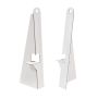 White Cardboard Struts for freestanding or hanging