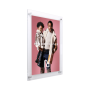 Supervue wall mounted acrylic poster frame