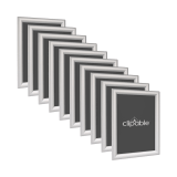 A3 and A4 Silver Snap Frames Pack of 10