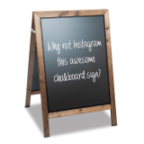 (Approx A1) 56.5cm x 76.5cm A Board Chalkboard