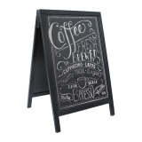 Wooden Blackboard A Board