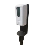 Retractable Barrier Add-On - Hand Sanitiser Dispenser