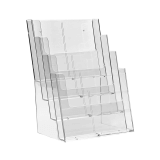 A4 Portrait Countertop 4 Tier Leaflet Holder