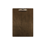 Dark Stain A5 Wooden Menu Clipboard