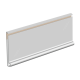 11cm Short Data Strip for Flat Edge Shelf x 50