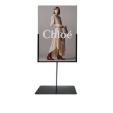 Tall Metal Double Sided A2 Portrait Sign Holder