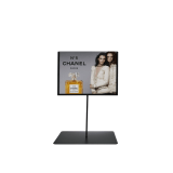 Tall Metal Double Sided A3 Landscape Sign Holder
