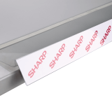 Data Strip with Angled Adhesive Return