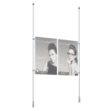 Double A4 Acrylic Poster Holder