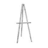Distressed Finish White Easel