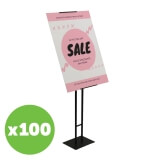 Adjustable Metal Easel Display Stand x 100
