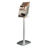A4 Portrait Freestanding Leaflet Dispenser with 4 Tiers