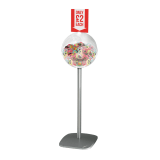 Freestanding Display Sphere