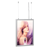 Double Sided Hanging LED Backlit Snap Frame