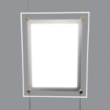 LED Cable Poster Kit Wall Mounted