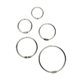 Metal Snap Rings x 100