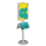 Freestanding Leaflet Poster Display