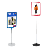 Showcard Stand with Round Base
