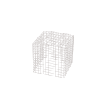 Small White Wire Display Pedestal 30cm x 30cm