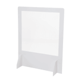 Flat Pack Sneeze Screen with Window