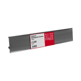 Grey TE39 1238 x 39mm Data Strip for Tegometall Shelves