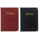 Traditional PVC Menu Cover