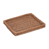 Shallow Wicker Display Tray