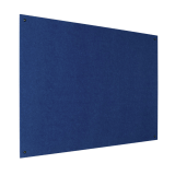 Blue Frameless Fire Resistant Notice Board (1200 x 1800mm)