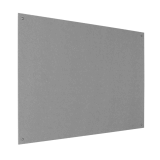 Grey Frameless Fire Resistant Notice Board (600 x 900mm)