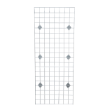 Wall Mounted Gridwall Display Kit