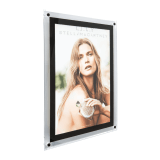A2 LED Illuminated Poster Kit with Black Border