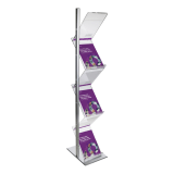 Magazine Zig Zag Brochure Display Stand