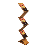 Zig Zag Wooden Leaflet Display Stand