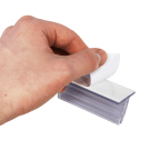 PVC price ticket holders with an adhesive backing to secure your displays