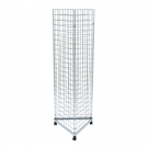 Three Sided Gridwall Stand Without Hooks