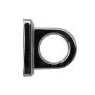 4cm silver pad eye with a projection of 3.1cm