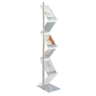 6 Tier Zig Zag Brochure Display Stand