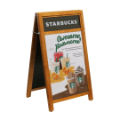 Chalkboard A Frame with Poster Holder