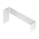 Acrylic shoe display stands to elevate individual shoes in retail displays