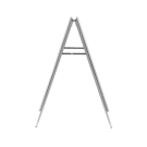 Side profile of the A1 White Pavement Sign