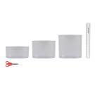 Sizes of acrylic display tub available