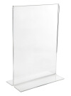 Freestanding poster holder for countertop display